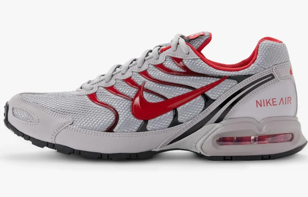 Nike Men's Air Men's Max Torch 4, Atmosphere Grey/University Red-Black, 11